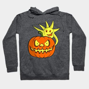 Pumpkin and the sun Hoodie